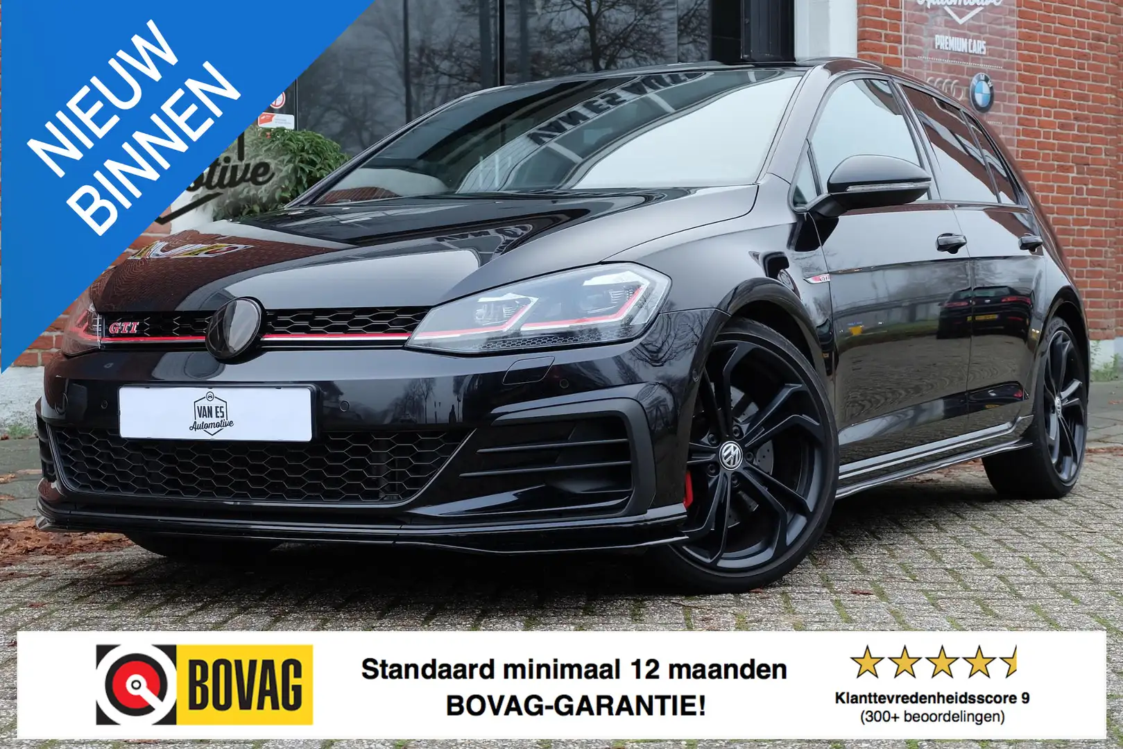 Volkswagen Golf GTI 2.0 TSI TCR / Milltek / Pano / Camera / LED Zwart - 1