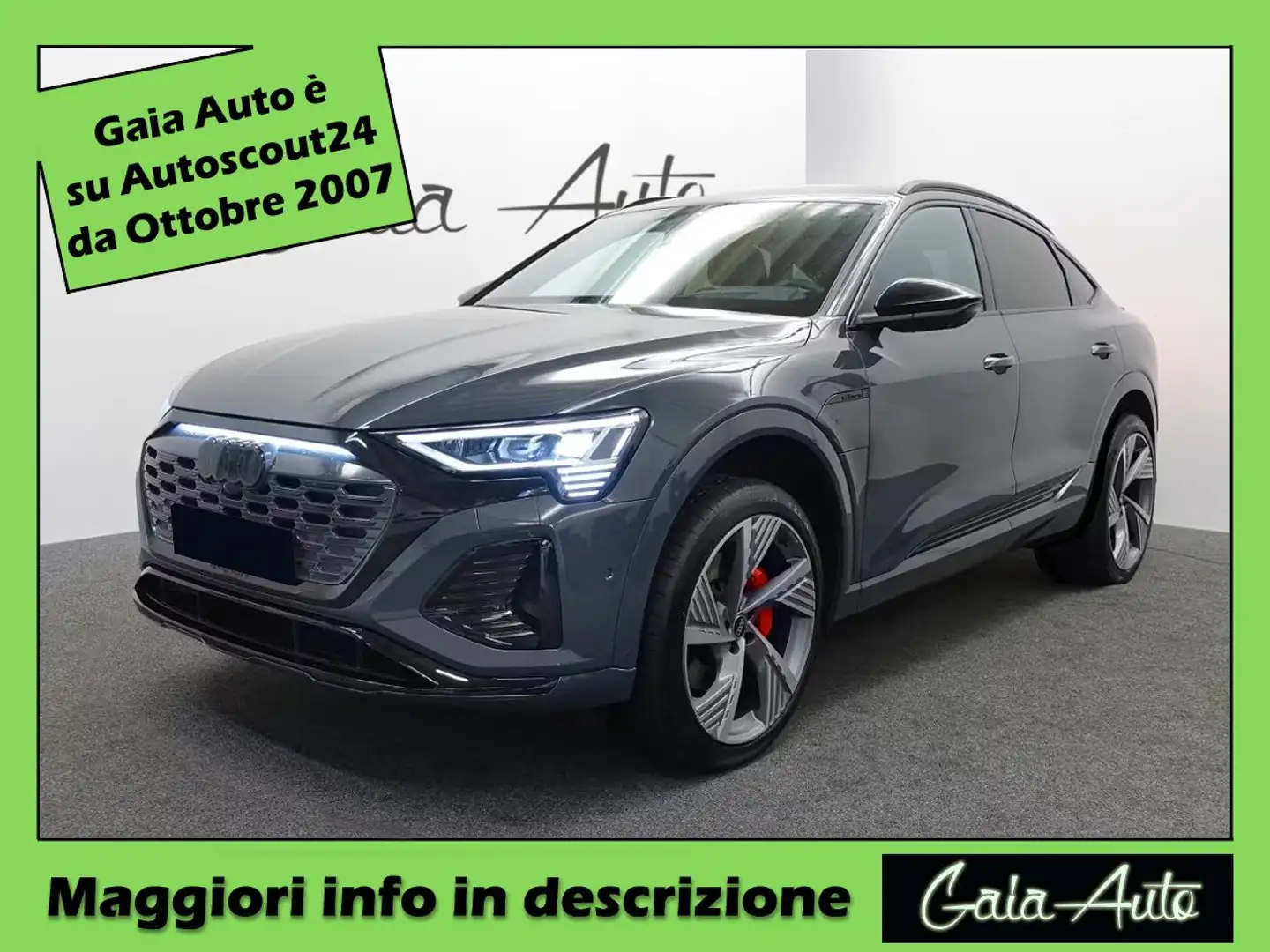 Audi Q8 e-tron 55 SPORTBACK 158KW-408CV Sline (2023/2025) Grigio - 1
