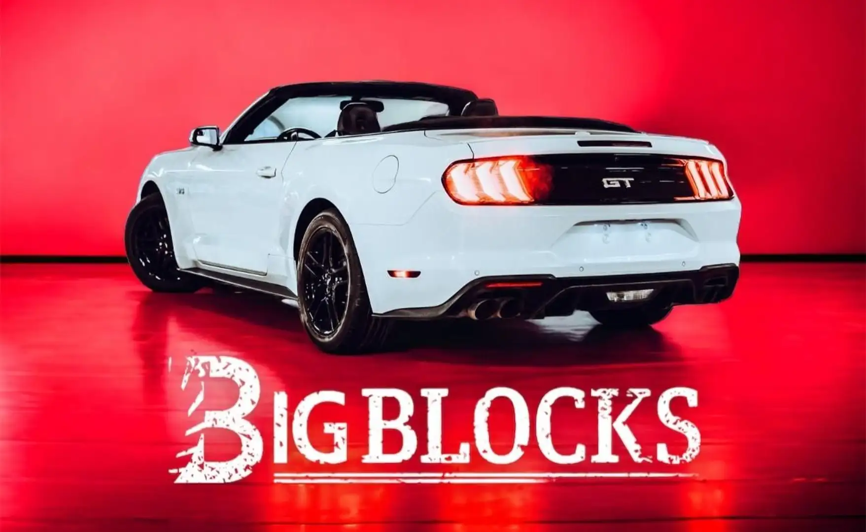 Ford Mustang Cabrio GT 5,0 Ltr. V8 450PS Shelby-Ki... Wit - 2