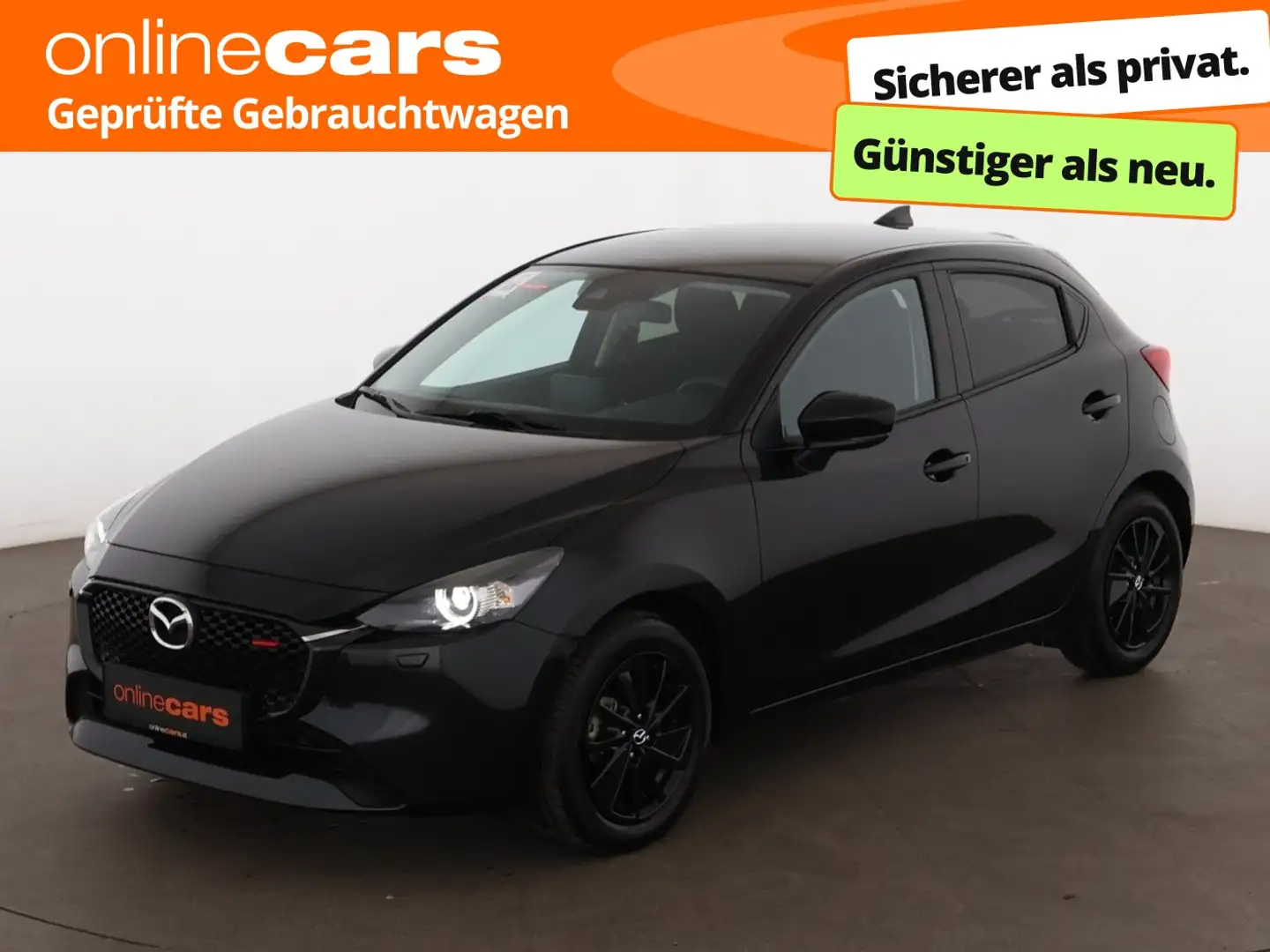 Mazda 2 1.5 SKYACTIV-G 90 Homura LED NAVI R-CAM SITZHZG Schwarz - 1