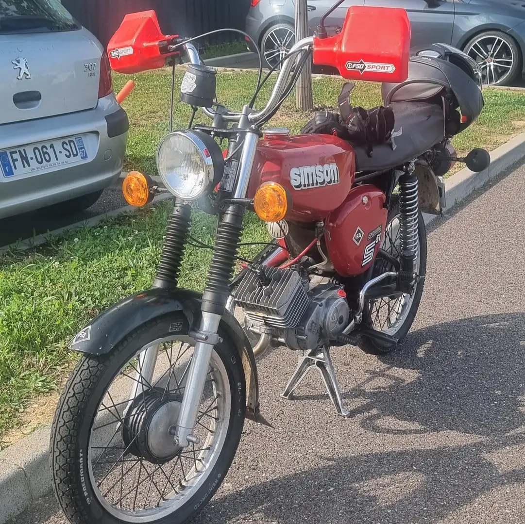 Simson S 51 Rojo - 2