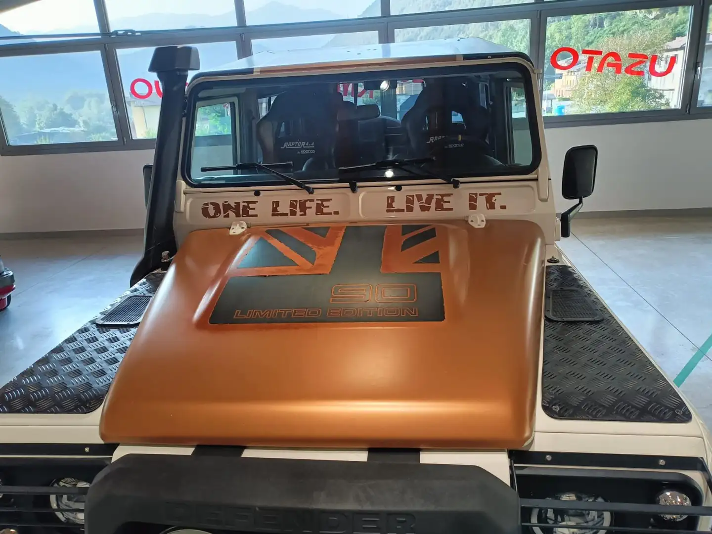 Land Rover Defender 90 2.4 td4 123CV SW Blanco - 2