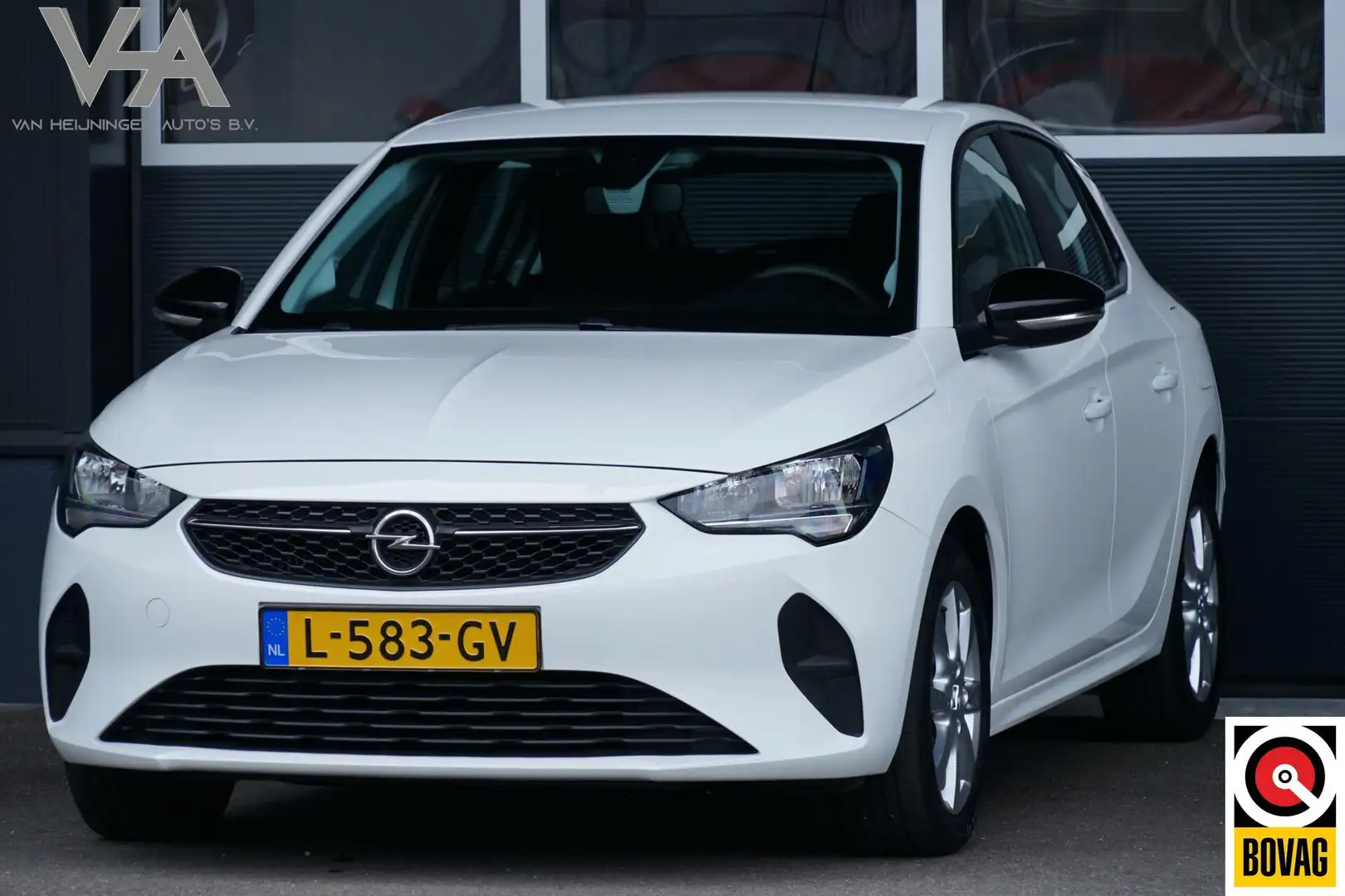 Opel Corsa 1.2 Edition, NL, 1 eig. cruise, CarPlay, cam. nav. Wit - 1