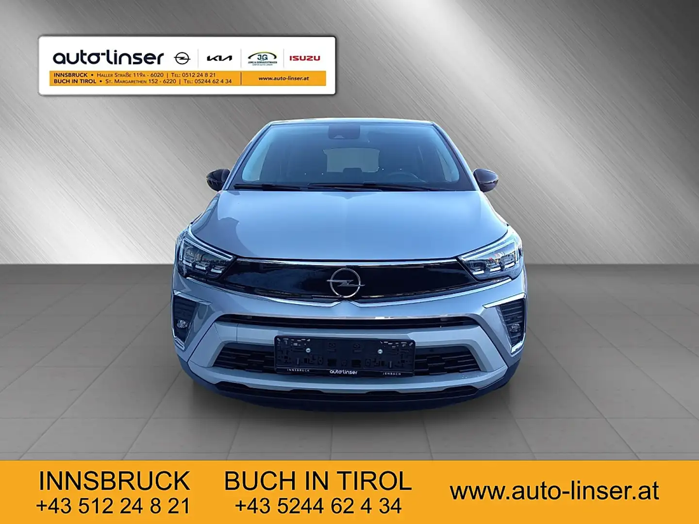 Opel Crossland X 1,2 Turbo ECOTEC Direct Injection Edition St./St Silber - 2