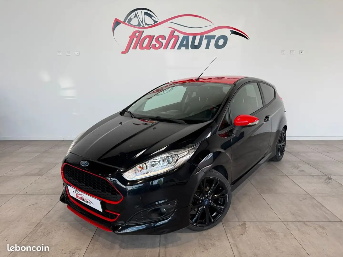 Ford Fiesta VI PHASE 2 SCTi EcoBoost S&S 140cv-2015 Noir - 1