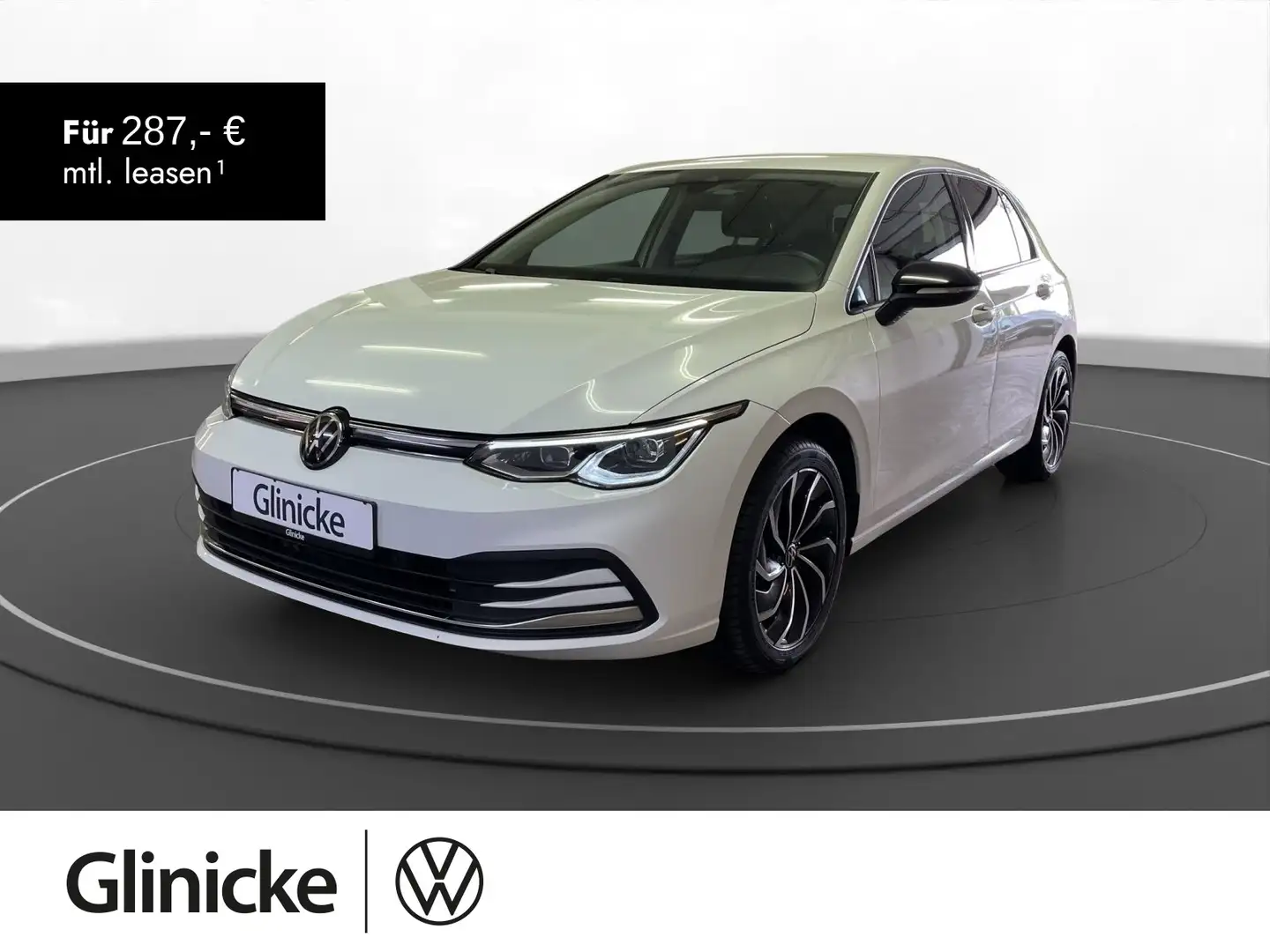 Volkswagen Golf VIII 2.0 TDI Move AHK LED LM 17" Navi PDC v Weiß - 1