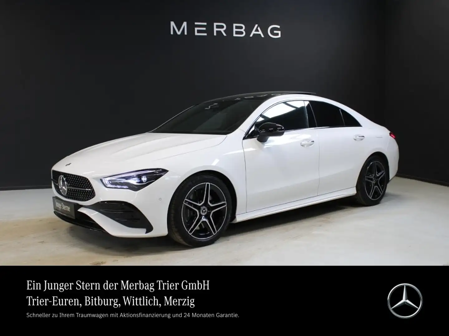 Mercedes-Benz CLA 250 4M CP *AMG Premium Pano Night LED Totwin Bianco - 1