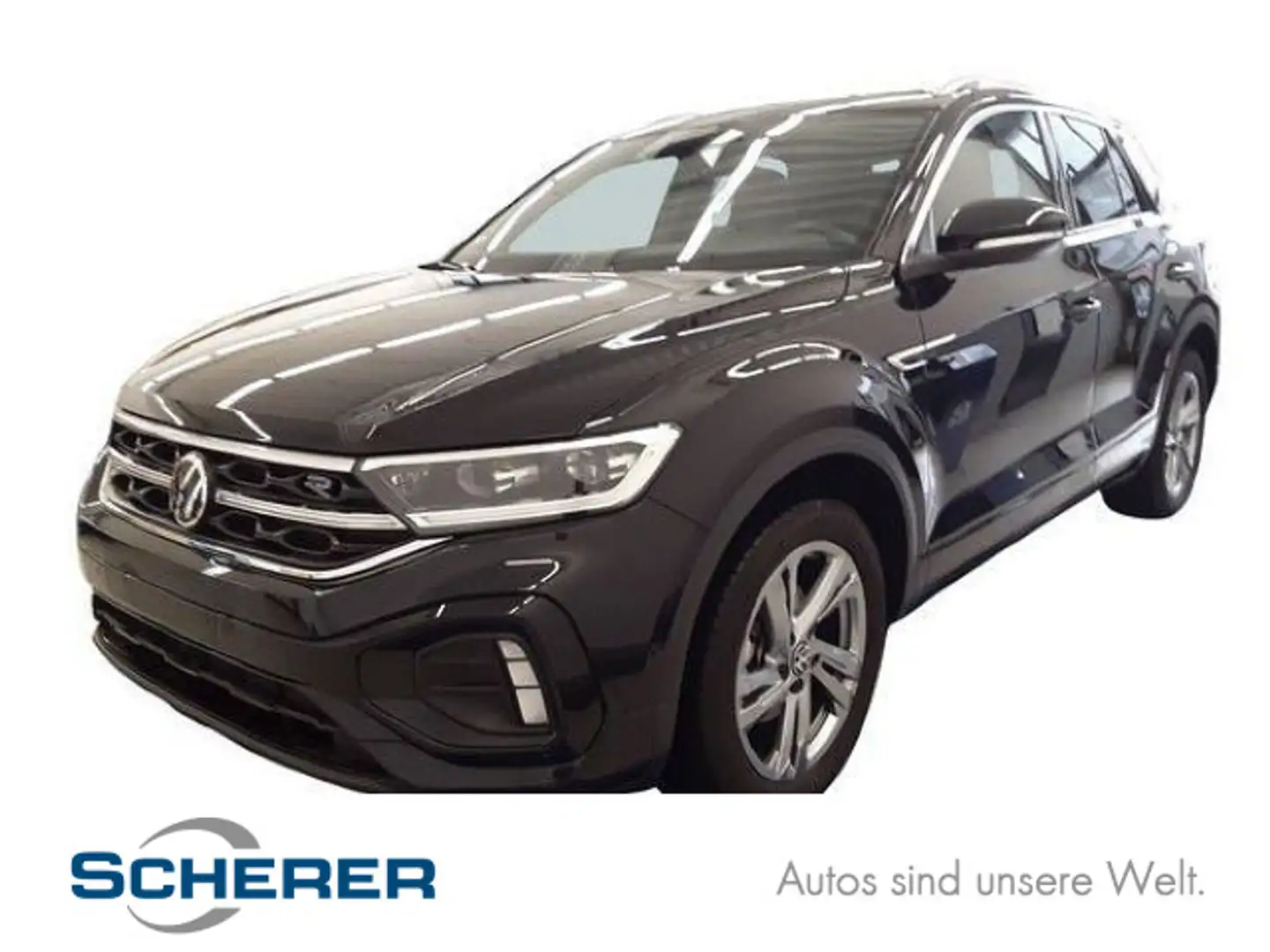 Volkswagen T-Roc 1.5 TSI DSG R-Line, Navi, Sitzh., IQLight, Schwarz - 1
