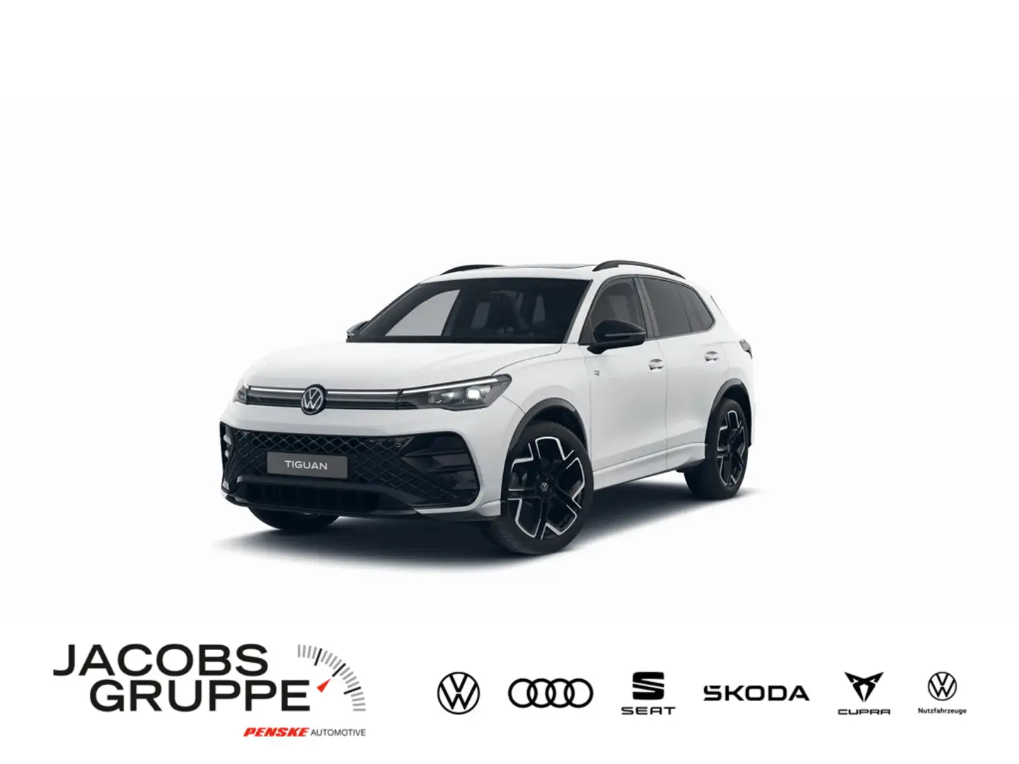 Volkswagen Tiguan 2.0 TDI 4M R-Line "Black Style" DSG,Na Weiß - 1