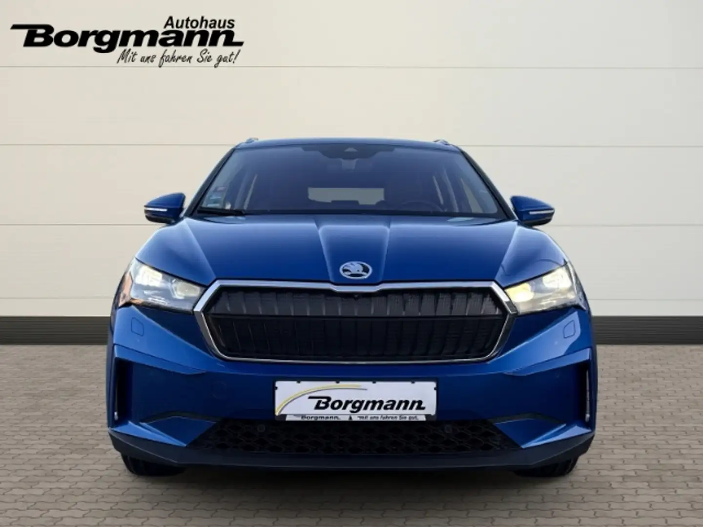 Skoda Enyaq 80 Lounge Blau - 2