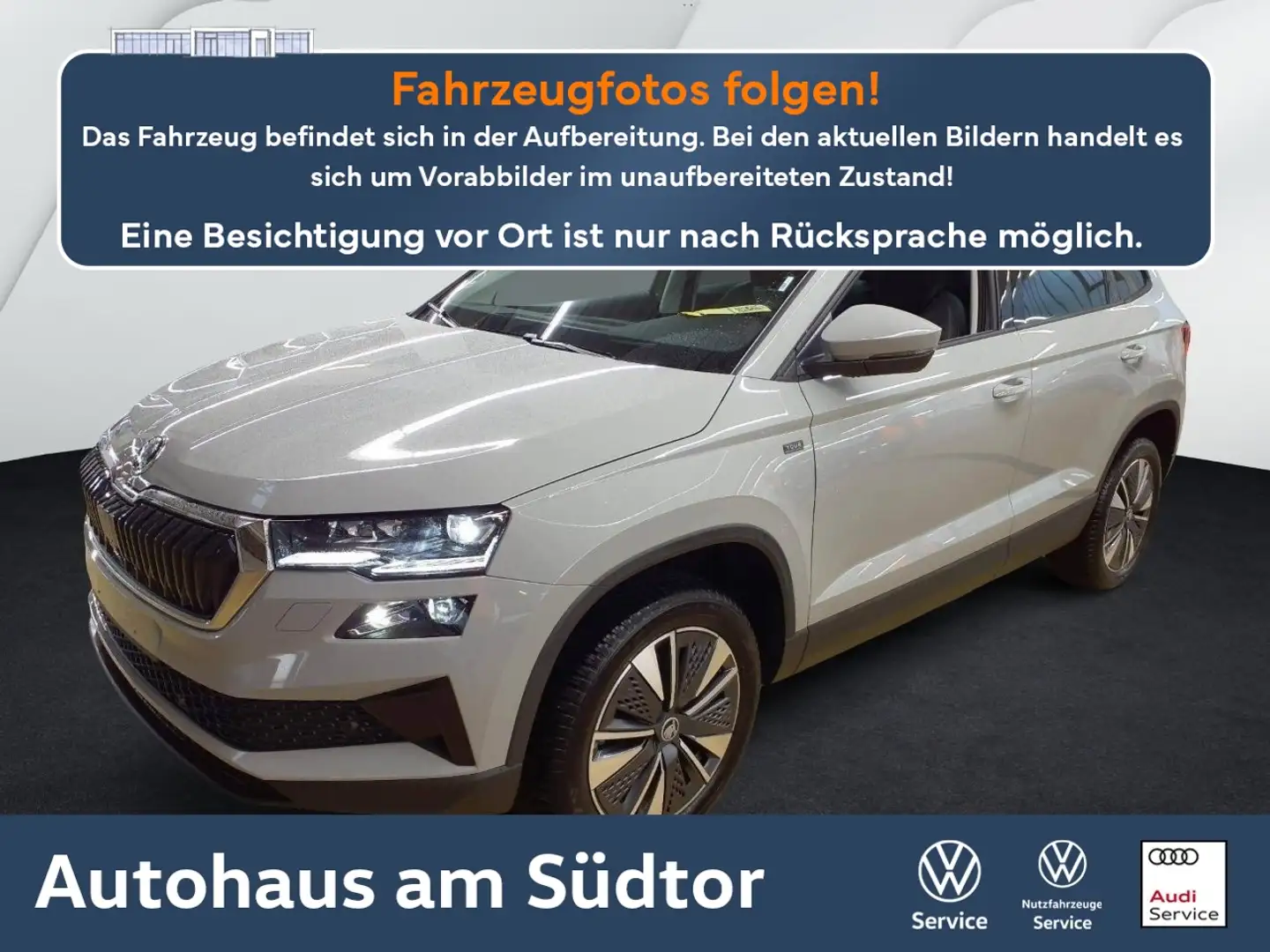 Skoda Karoq TOUR 1.5 TSI | LED AHK RFK ACC Navi Grau - 1