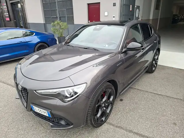 Alfa Romeo Stelvio 2.2 t Veloce Q4 210cv auto - TETTO APRIBILE,PELLE ROSSA,CERCHI DA 21", SUPER FULL OPTIONAL, DA VEDERE !