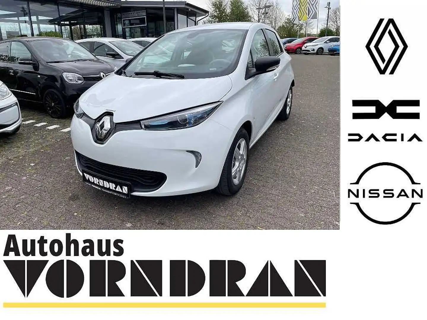Renault ZOE Life ZE40 Navi, PDC, Klimatronik, Licht-+ Regens. Bianco - 1