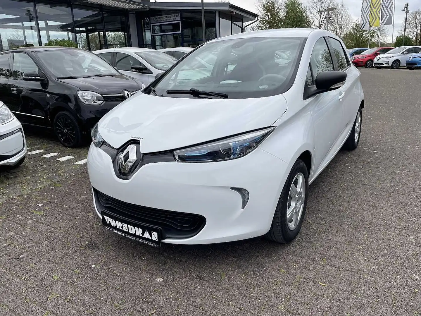 Renault ZOE Life ZE40 Navi,Klimaautomatik zzgl. Batteriemiete Weiß - 1