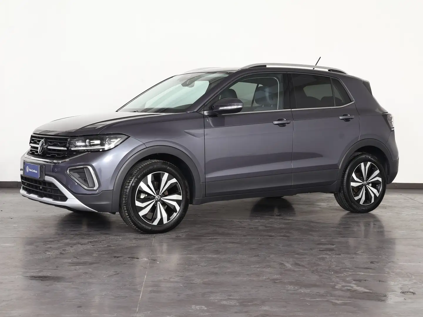 Volkswagen T-Cross 1.0 tsi style 115cv dsg Gris - 1