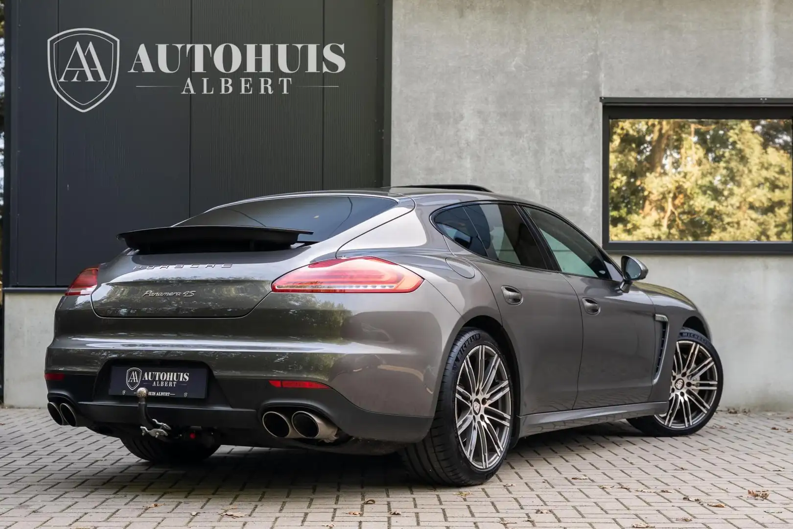 Porsche Panamera 3.0 4S 360c Luchtvering Sportuitlaat Bose Grau - 2