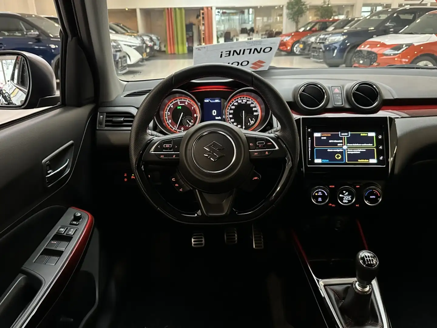 Suzuki Swift 1.4 Sport Smarte hybride [ 10 JAAR GARANTIE I ACC Schwarz - 2