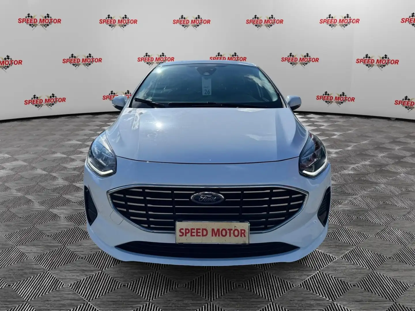 Ford Fiesta Fiesta 1.0 Hybrid 125 CV Titanium, FULL LED, CAR Bianco - 2