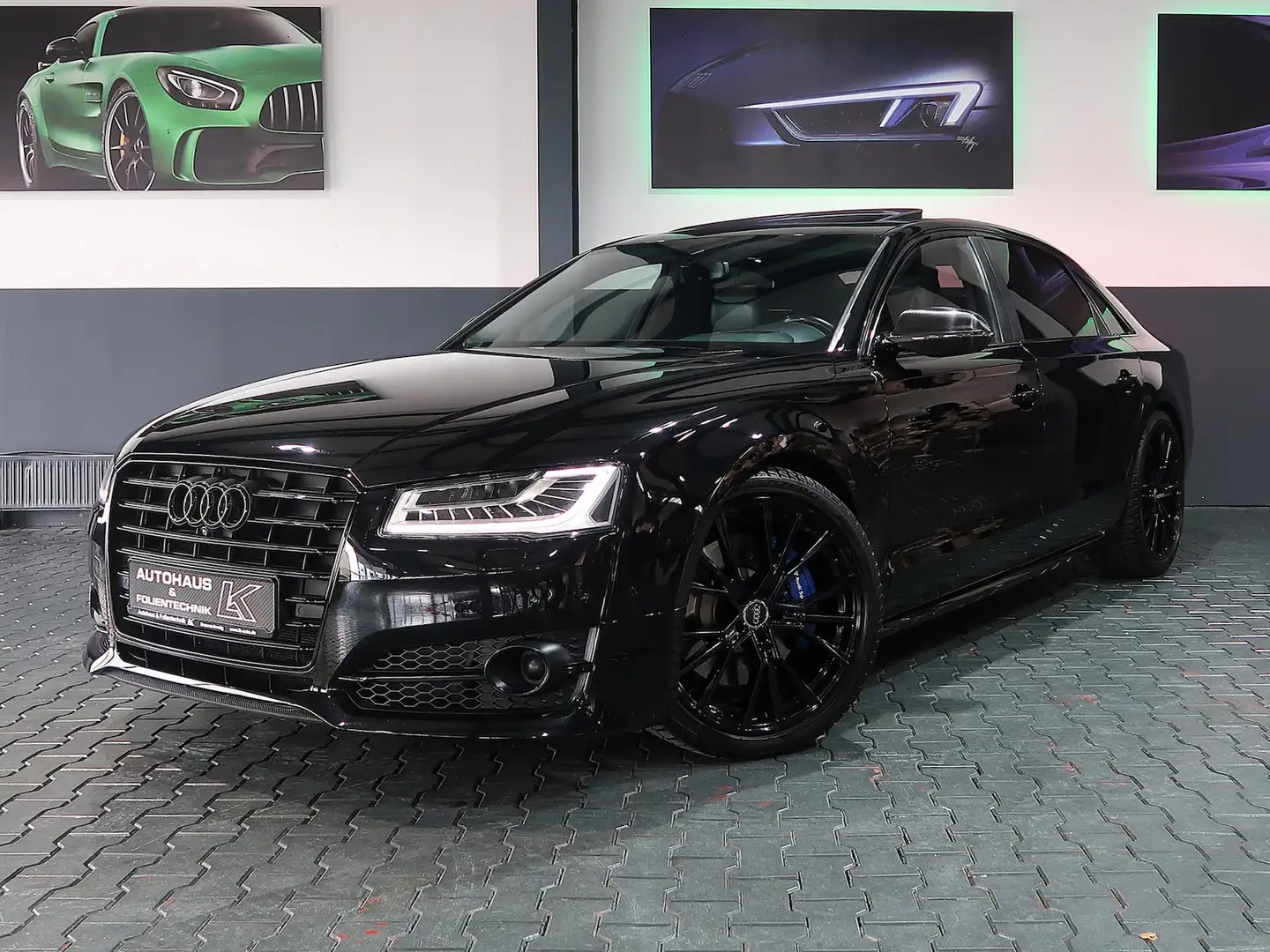Audi A8 4.2 V8 TDI LANG*SPORT*110%MAXVOLL*EXCLUSIVE* Negro - 2
