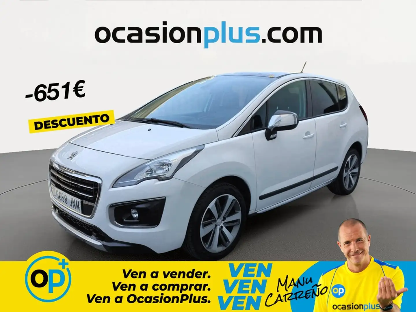 Peugeot 3008 1.2 PureTech S&S Allure 130 Blanco - 1