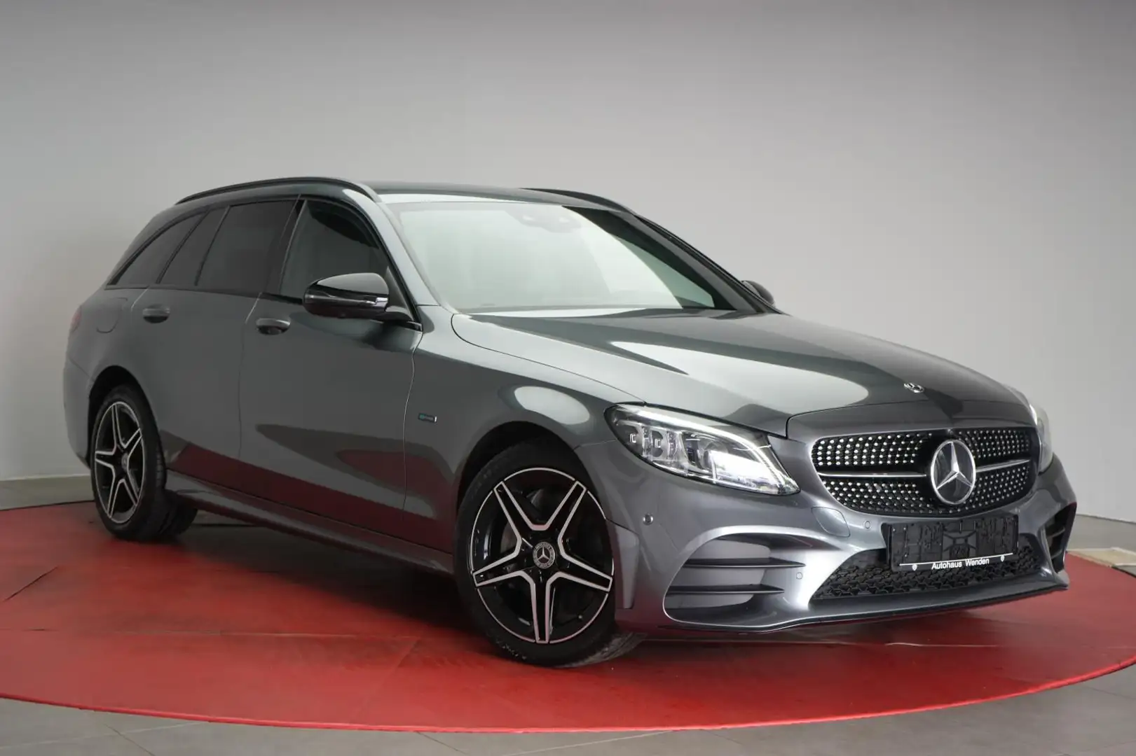 Mercedes-Benz C 300 de T 9G-Tronic AMG Navi/Temp/Kamera/Lane/S Gris - 1