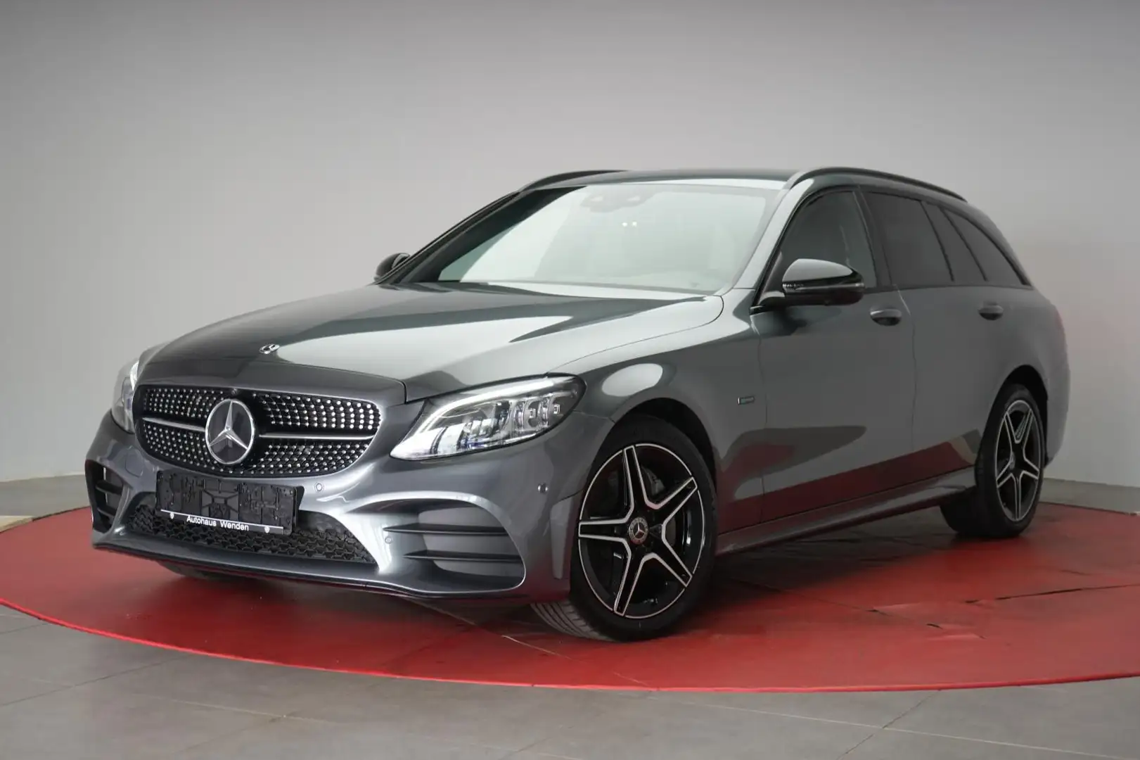 Mercedes-Benz C 300 de T 9G-Tronic AMG Navi/Temp/Kamera/Lane/S Gris - 2