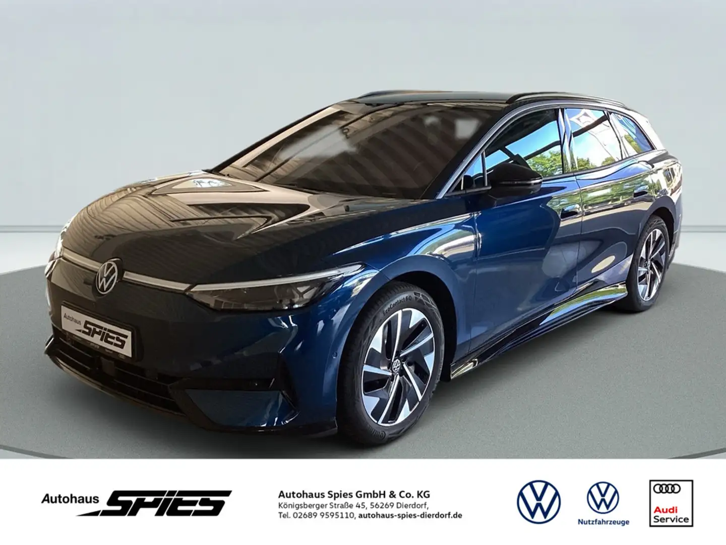 Volkswagen ID.7 Tourer 210 kW Pro Azul - 1