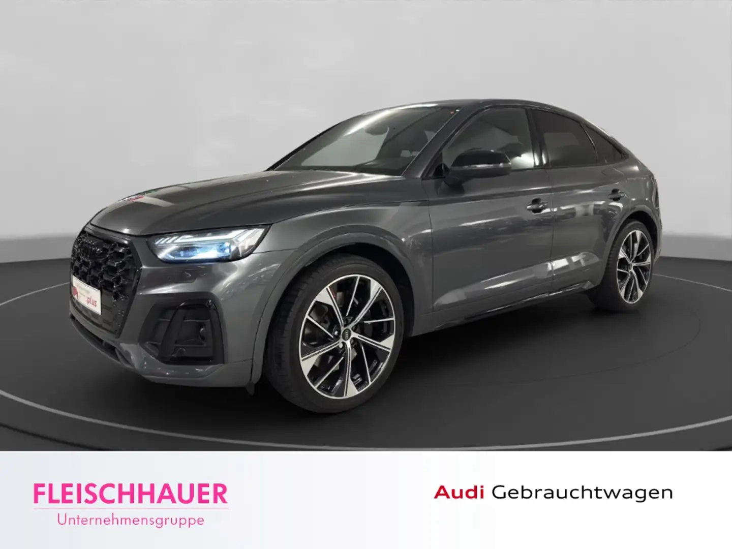 Audi SQ5 Sportback 3.0 TDI qu. Matrix+Pano+21''+Navi+HUD+so Grau - 1