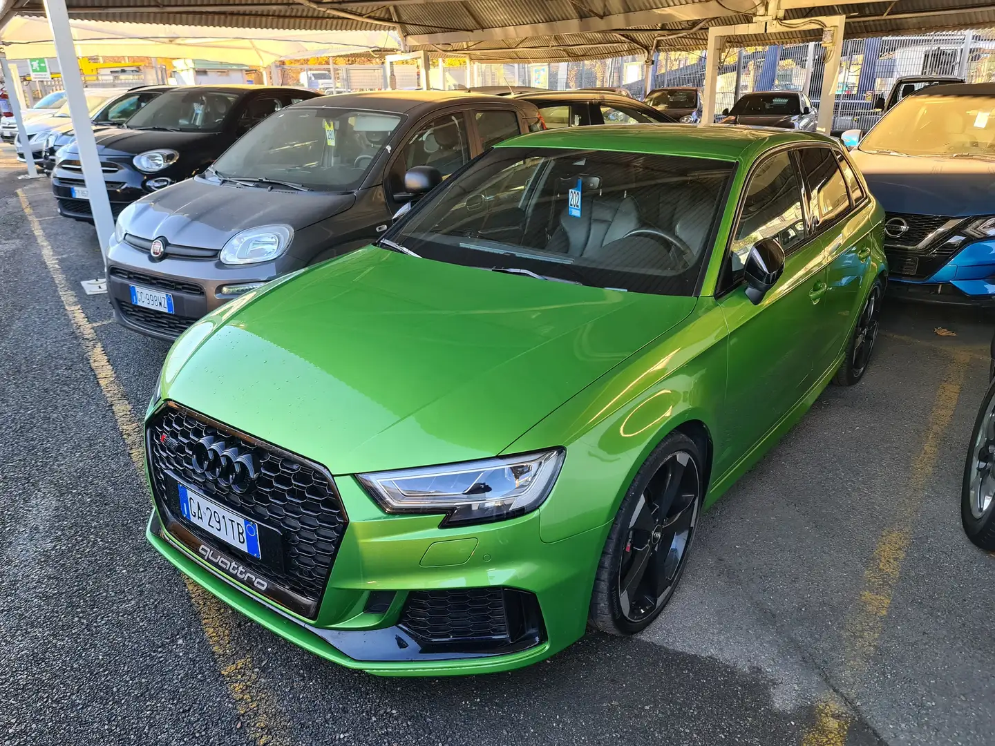 Audi RS3 Sportback 2.5 tfsi quattro s-tronic *PROMO OUTLET* zelena - 2