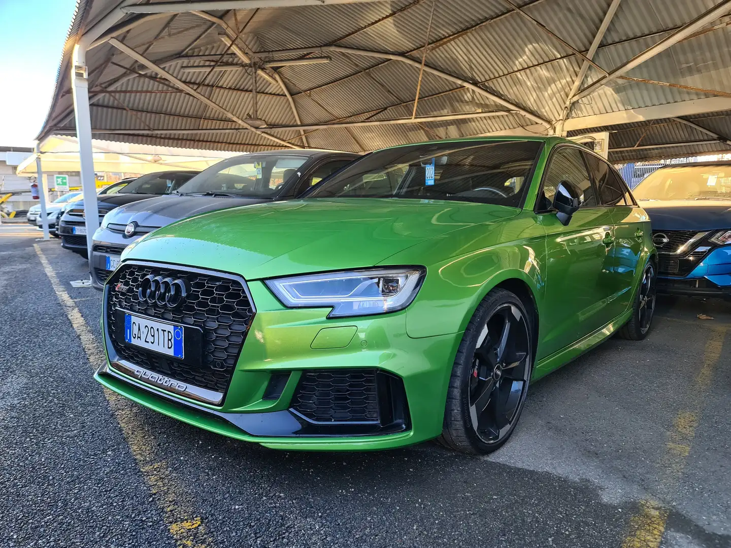 Audi RS3 Sportback 2.5 tfsi quattro s-tronic *PROMO OUTLET* Zielony - 1