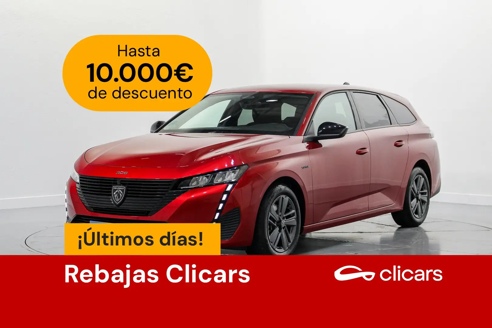 Peugeot 308 SW 1.2 PureTech S&S Style EAT8 130 Rojo - 1