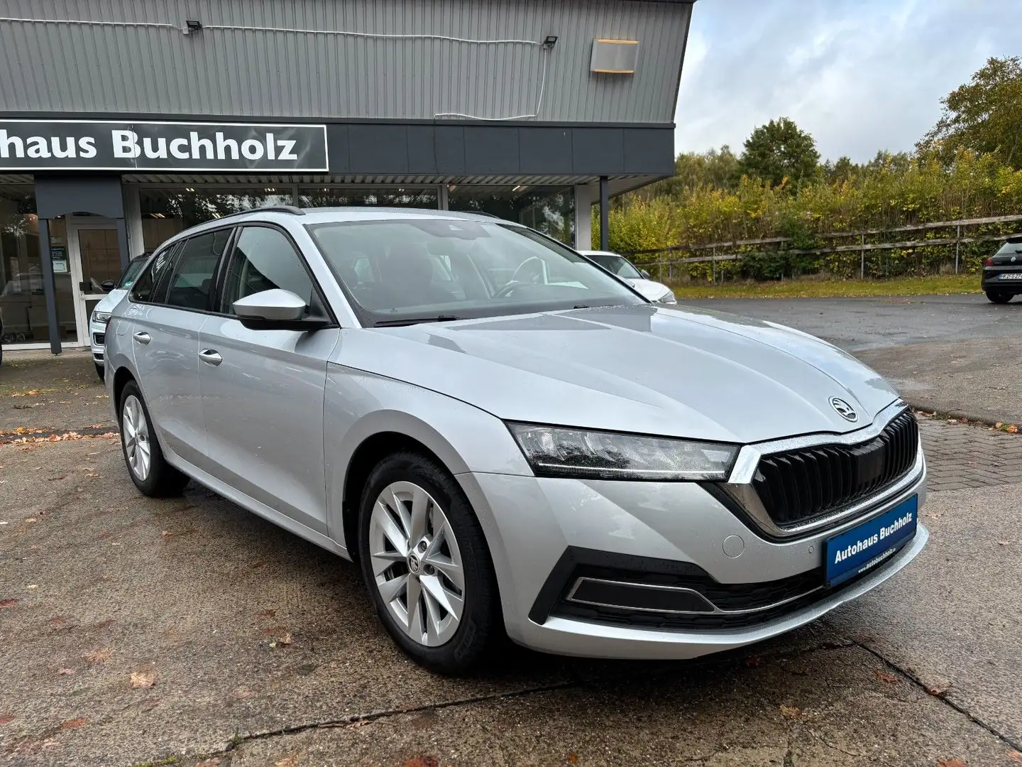 Skoda Octavia Combi 2.0TDI DSG Ambition Silber - 1