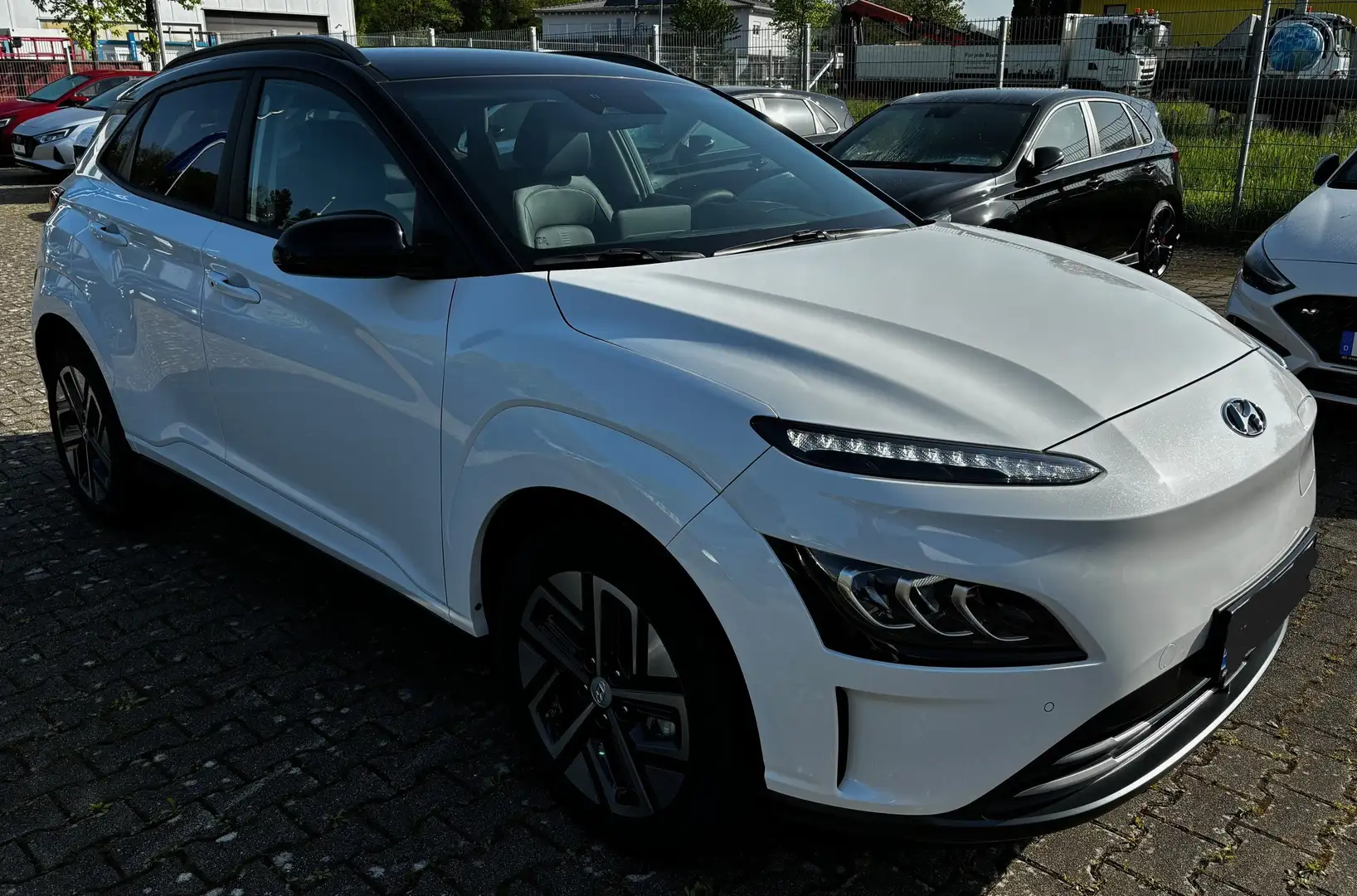 Hyundai KONA EV Prime+ Dachlackierung Blanc - 1