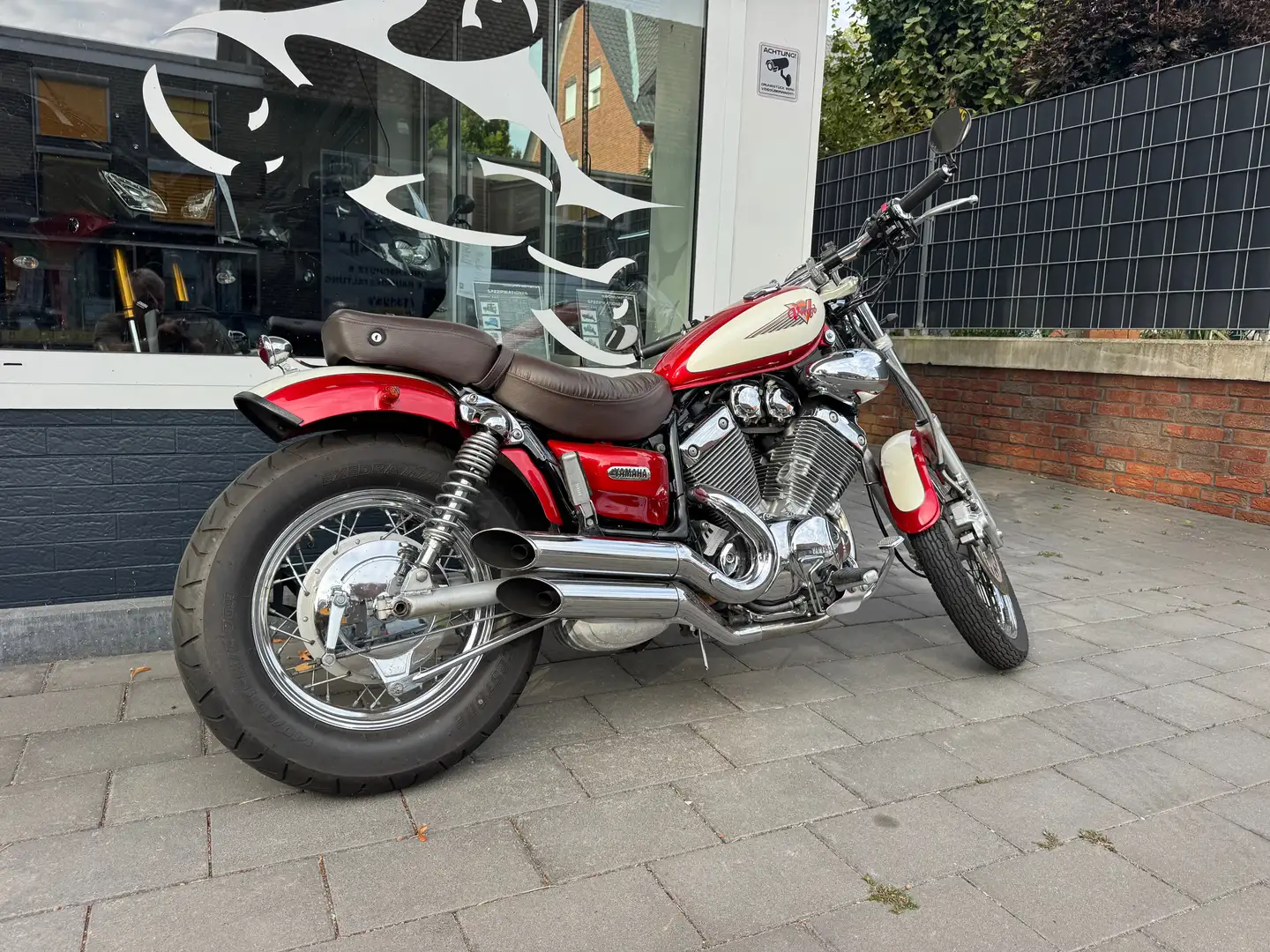 Yamaha XV 535 Customs Umbau Rojo - 2