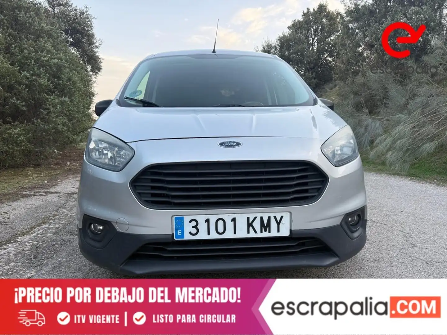 Ford Transit Courier Van 1.5TDCi Trend 75 Gris - 2
