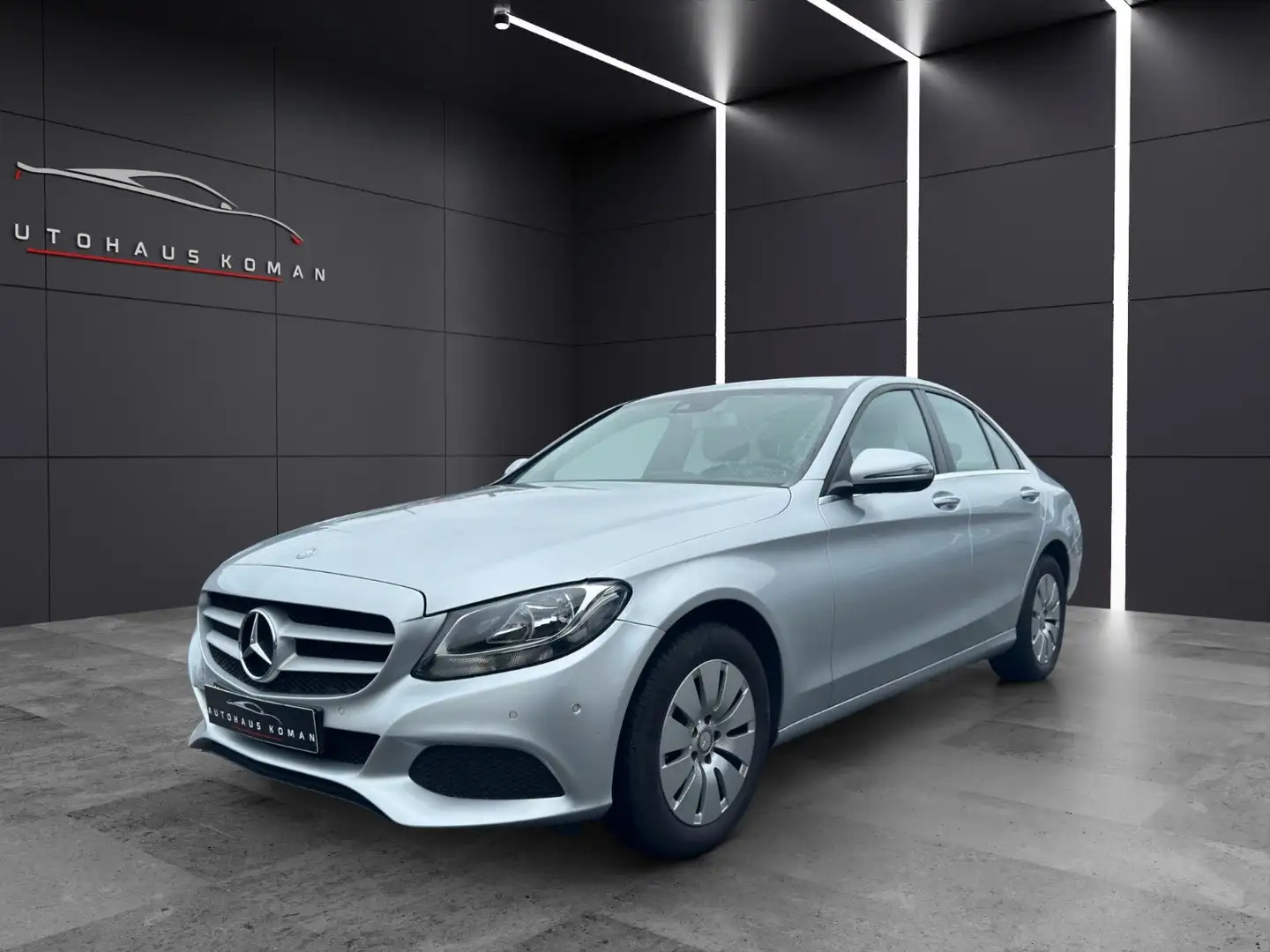Mercedes-Benz C 220 C220d Lim.*TÜV*KLIMA*TEMPOMAT*NAVI*PDC*8-FACH* Silber - 1