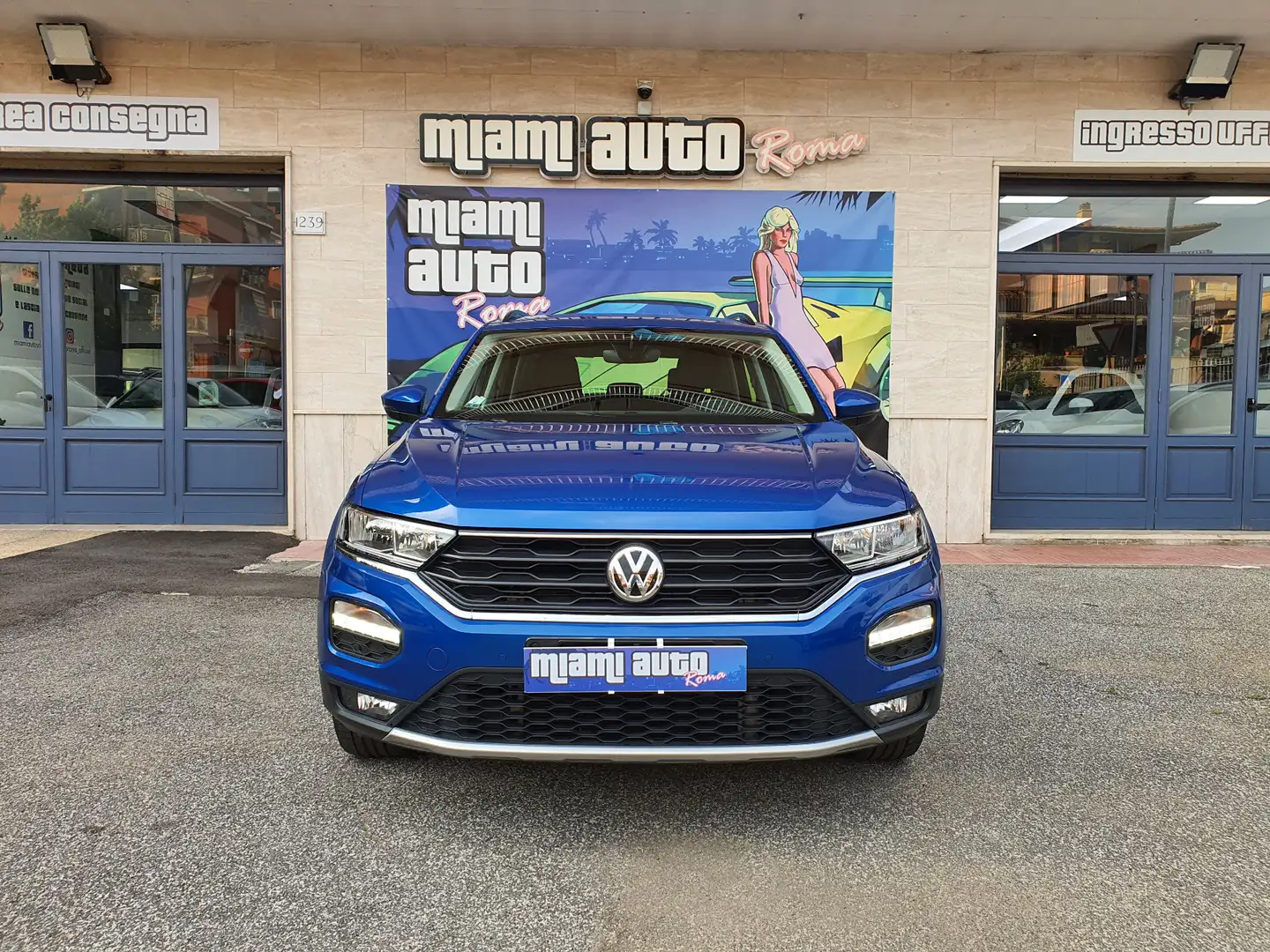 Volkswagen T-Roc 1.6 TDI SCR Advanced BMT UNIPRO' TAGL UFF GANCIO Blu/Azzurro - 1