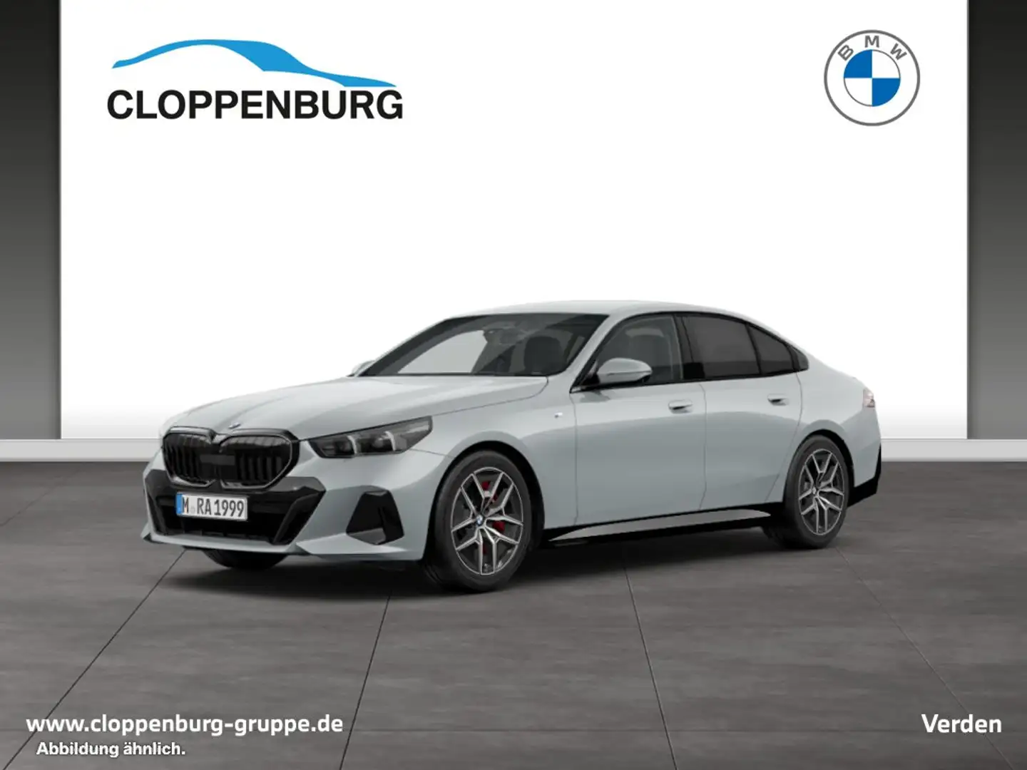 BMW 520 d Limousine M Sportpaket Head-Up HK HiFi DAB Grau - 1