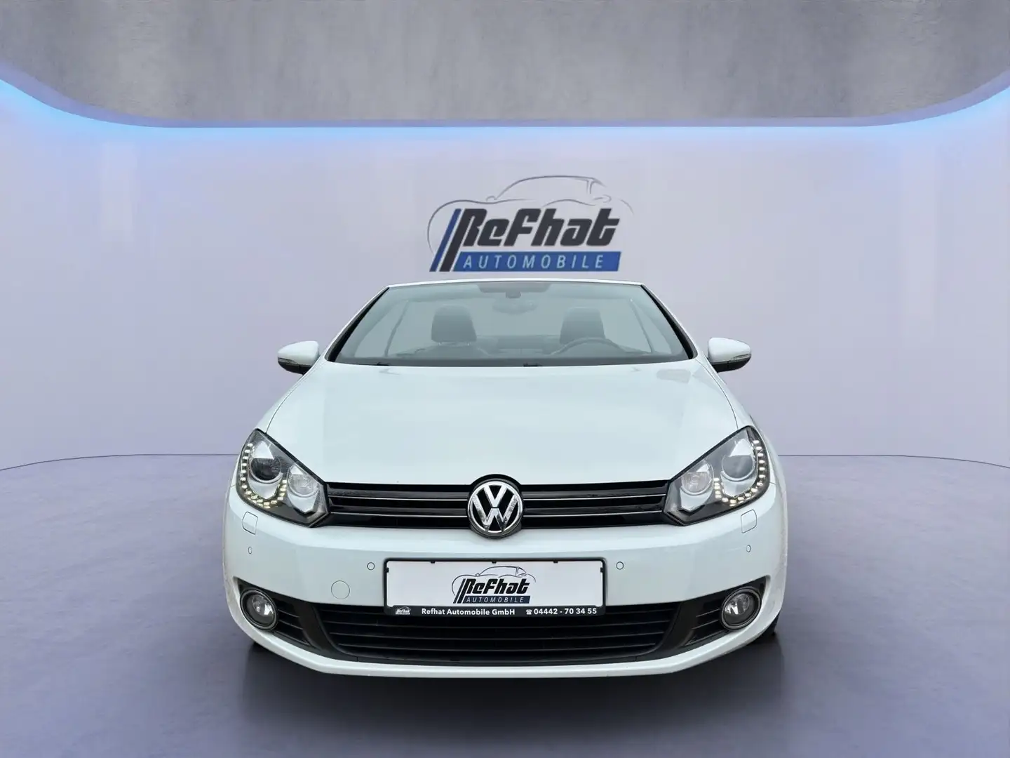 Volkswagen Golf VI Basis BMT*PDC*SHZ*NAVI*ALCANTARA* Blanc - 2
