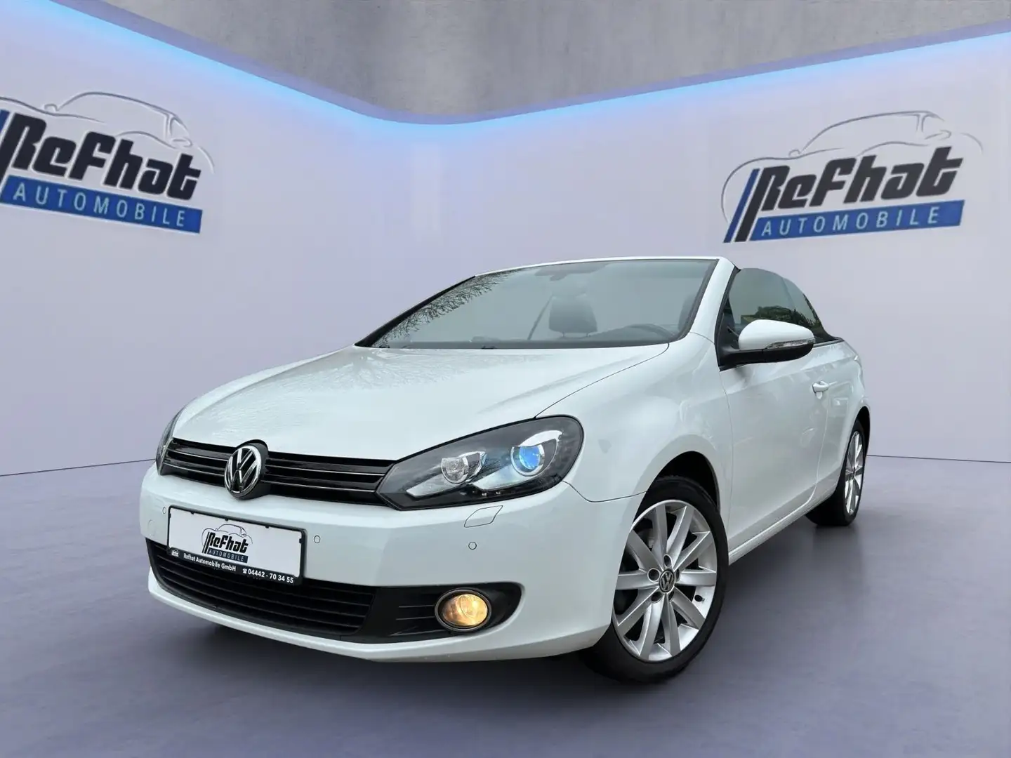 Volkswagen Golf VI Basis BMT*PDC*SHZ*NAVI*ALCANTARA* Blanc - 1
