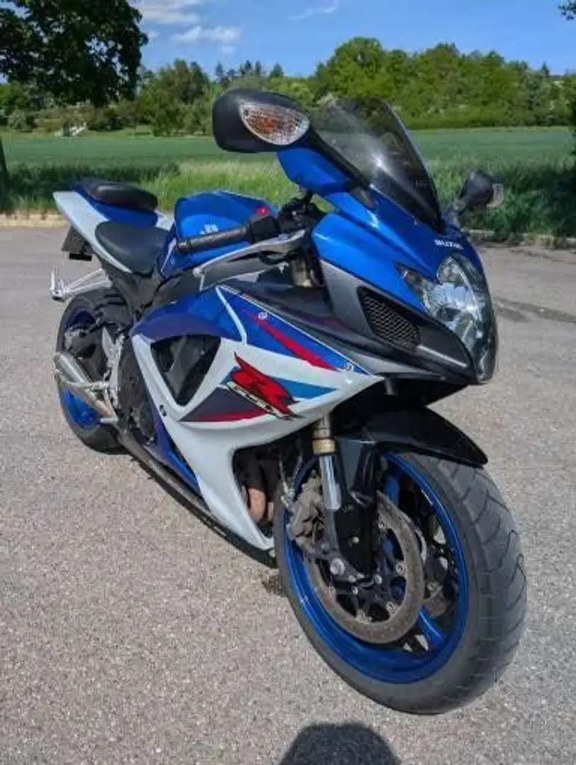 Suzuki GSX-R 600 K7 Bleu - 2