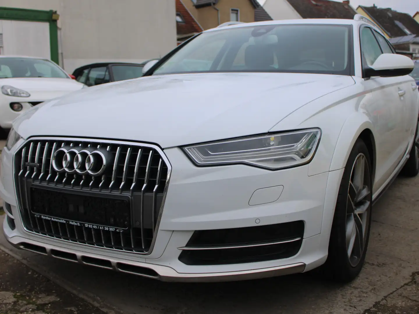 Audi A6 allroad 3.0 TDI*1.Hand*Leder*SR/WR* Weiß - 2
