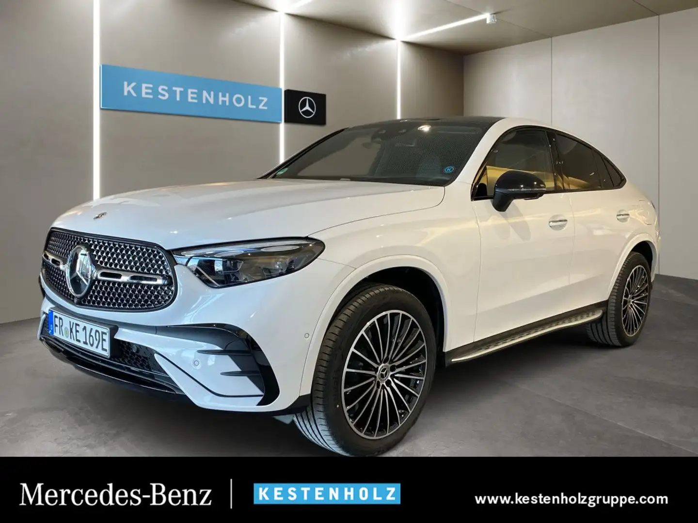 Mercedes-Benz GLC 300 de 4Matic AMG+NIGHT+PANO+AHK+360°+PARK Weiß - 1