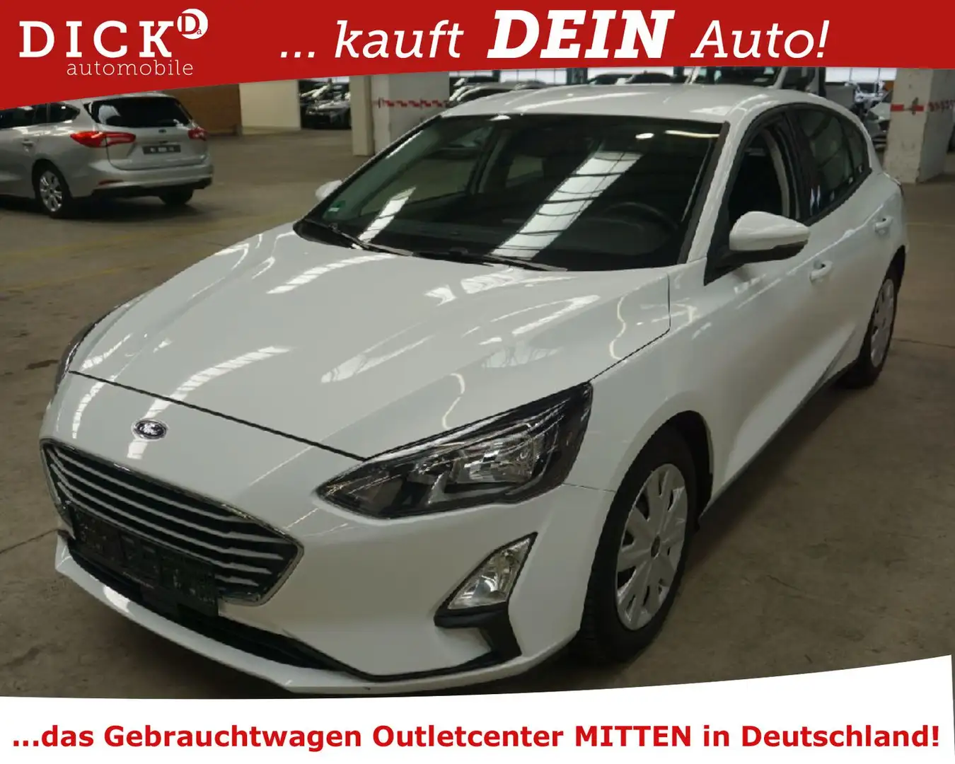 Ford Focus Lim Trend 1.5EB TEMP/LED/NAVI/DAB/PDC Weiß - 1