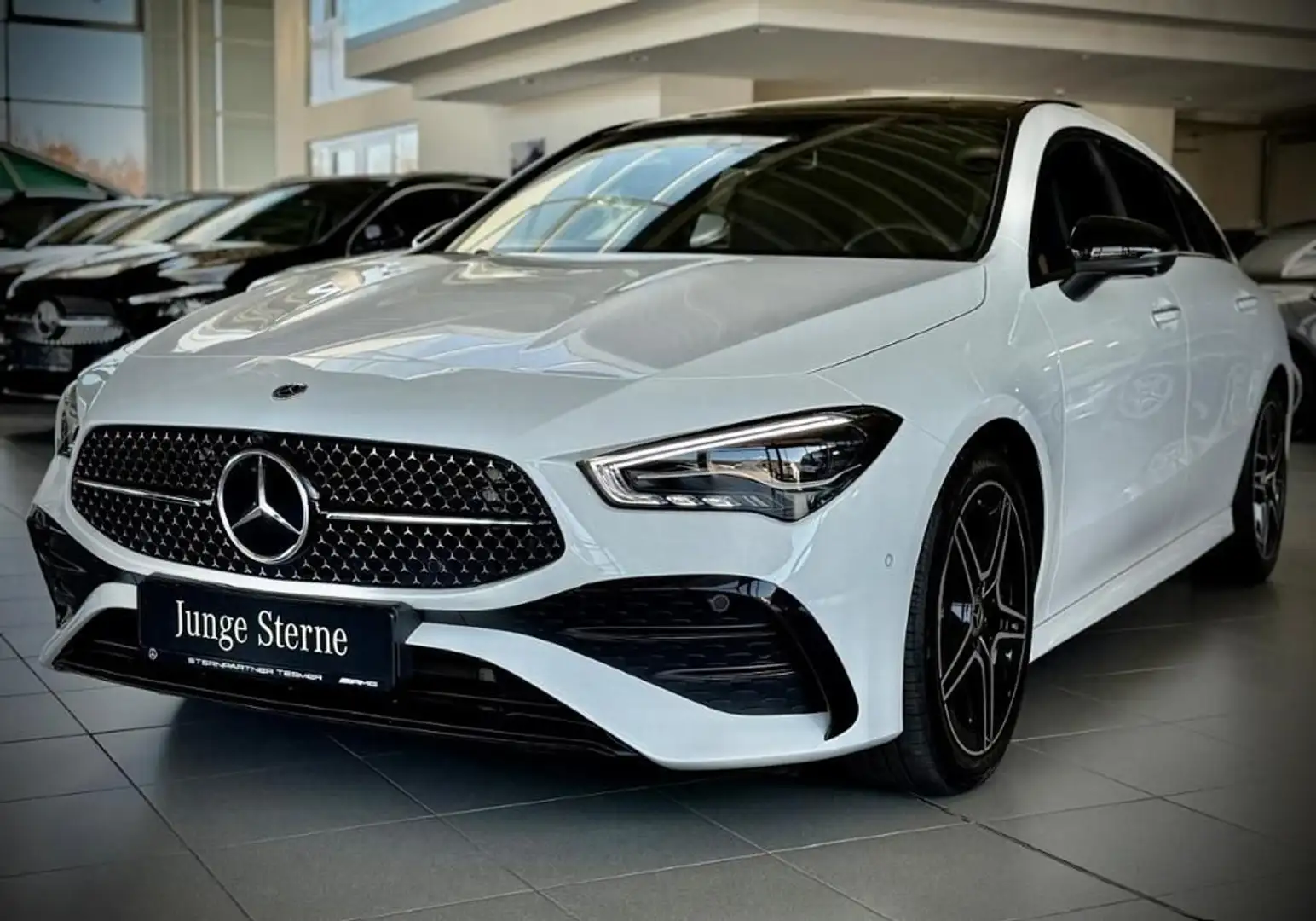 Mercedes-Benz CLA 200 SB D PREMIUM AMG NAVI LED PANORAMA KAMERA Bianco - 2