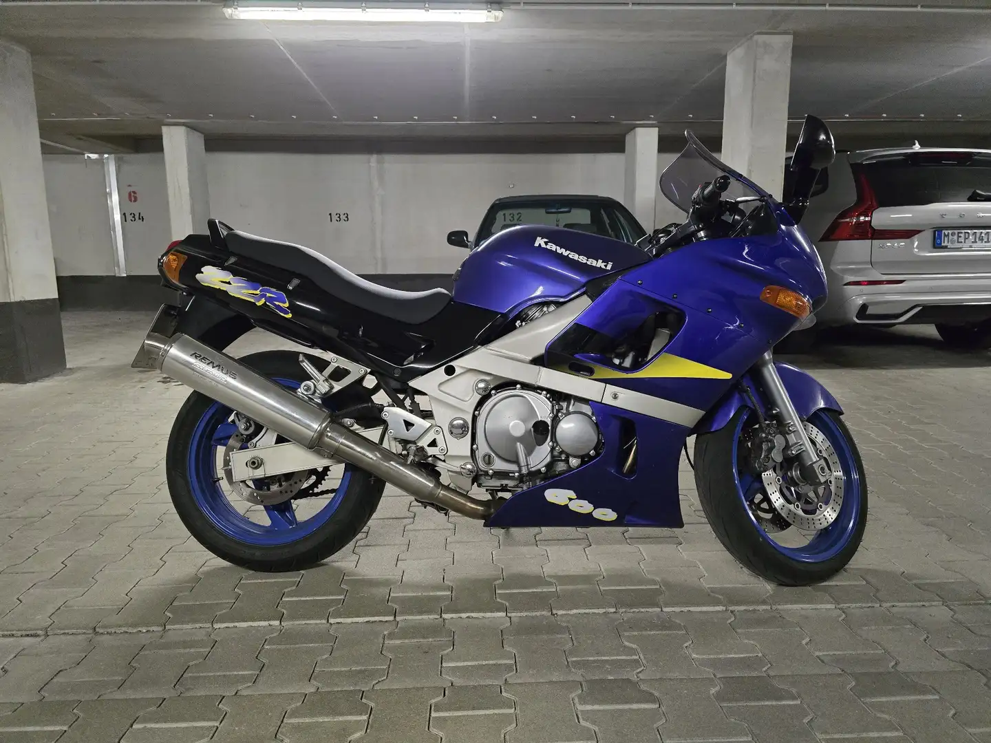 Kawasaki ZZR 600 Tausch möglich Blau - 2