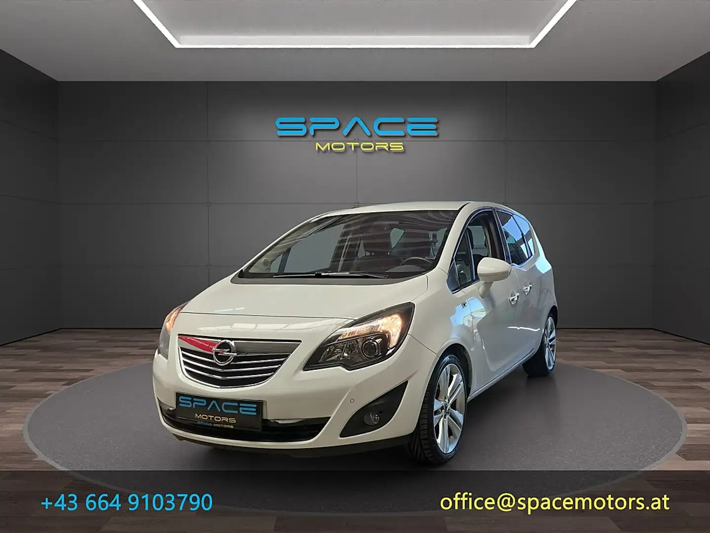 Opel Meriva 1,4 ecoFlex Turbo Cosmo Weiß - 1