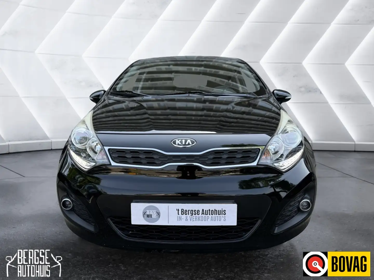 Kia Rio 1.2 CVVT Plus Pack Led Airco Lmv Nap Schwarz - 2