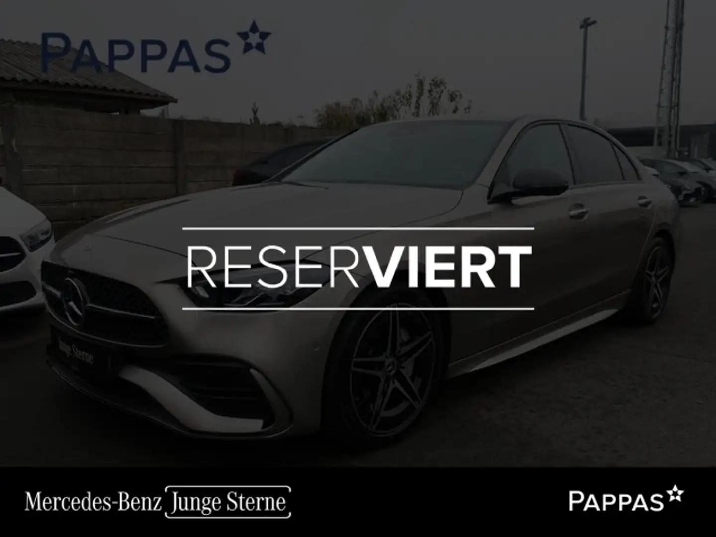 Mercedes-Benz C 220 d 4MATIC PTS Navi Cam LED SHZ Keyl Silber - 1