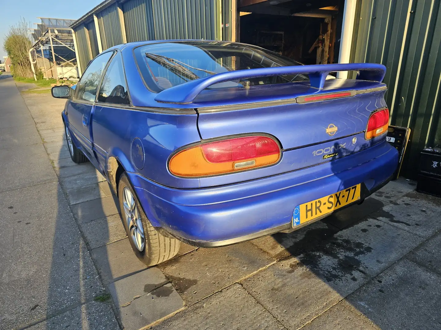 Nissan 100 NX 1.6 SLX Sport-i Blau - 2